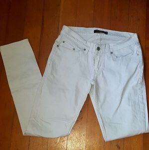 Levi's white jeans